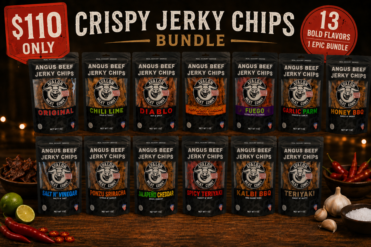Crispy Jerky Chips