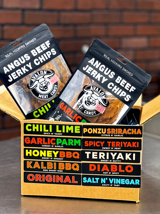 Crispy Sampler: All 13 flavors of our 1 oz Crispy Jerky!!!