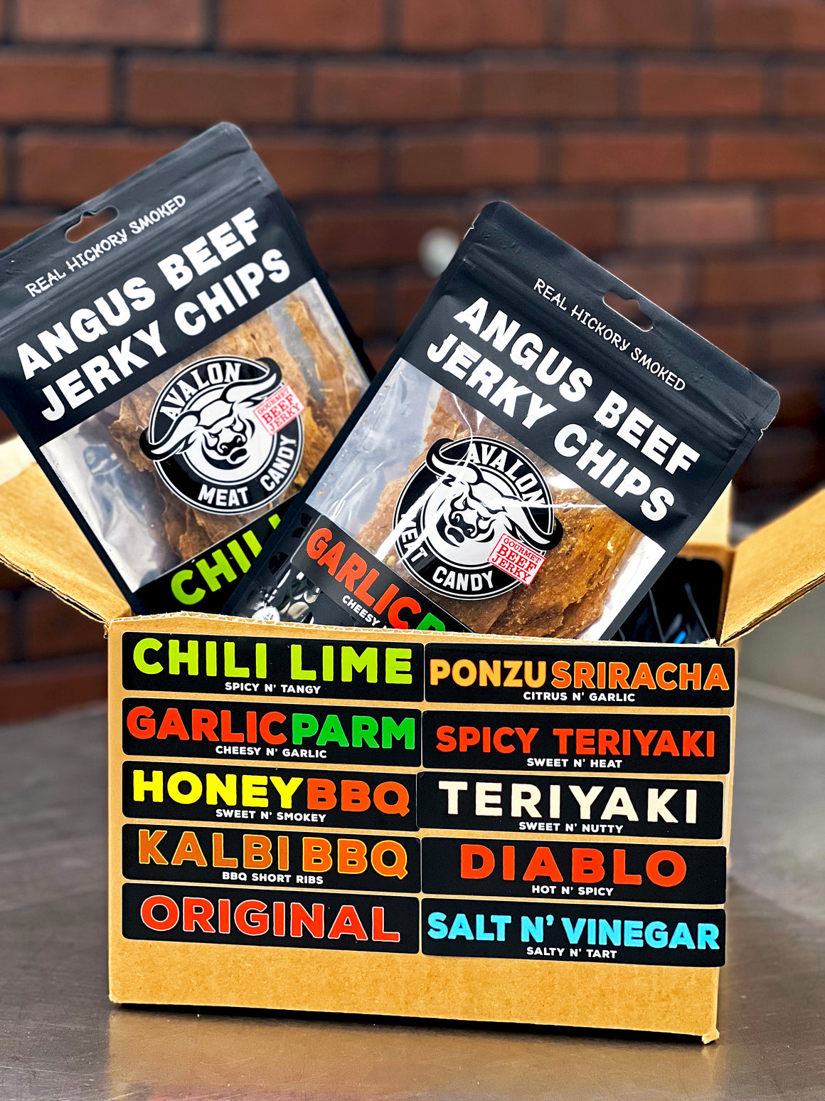 Crispy Sampler: All 13 flavors of our 1 oz Crispy Jerky!!!