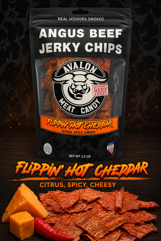 Crispy Thin Flippin Hot Cheddar