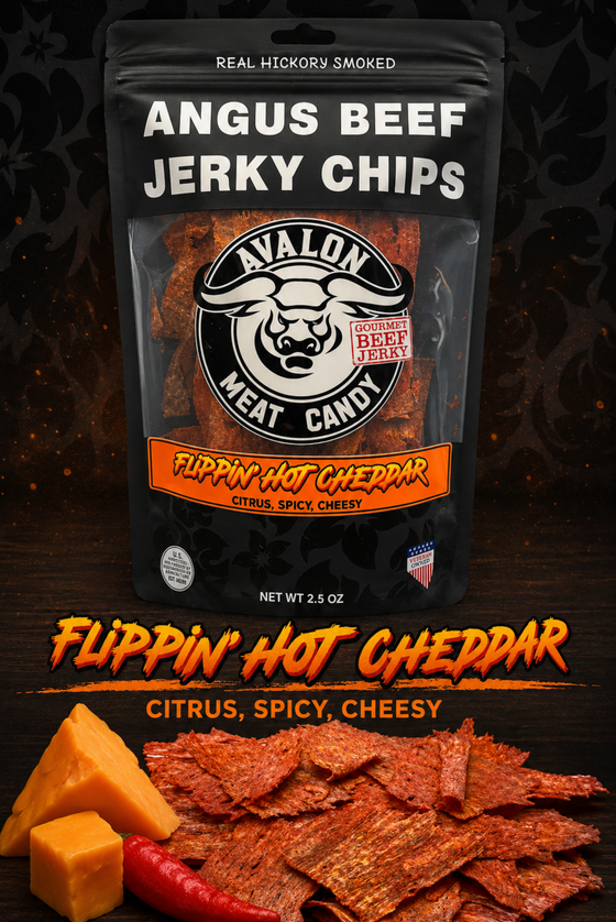 Crispy Thin Flippin Hot Cheddar