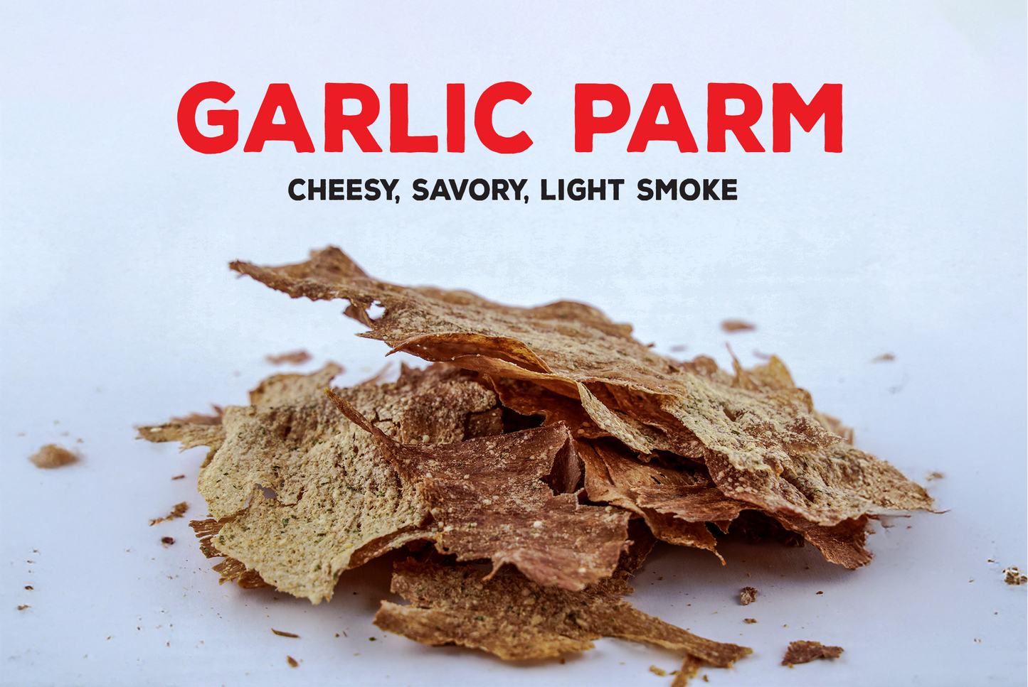 Crispy Thin Garlic Parm