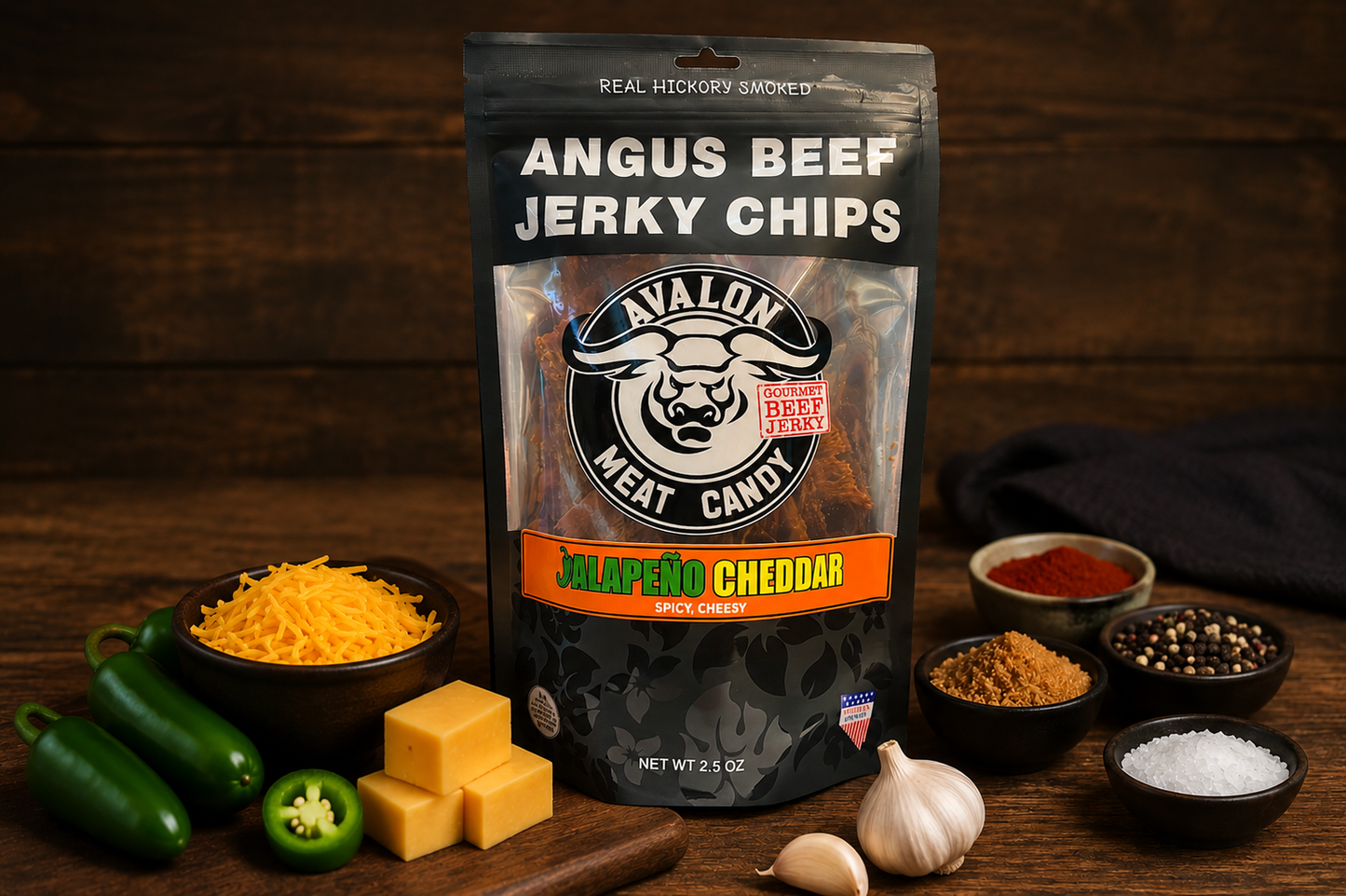Crispy Thin Jalapeño Cheddar