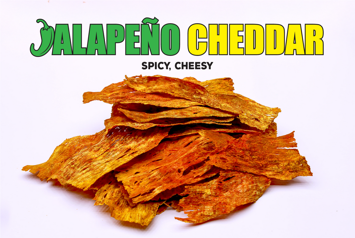 Crispy Thin Jalapeño Cheddar (Two sizes available, $20 or $10)