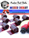 Mixed Berry Fruit Rolls