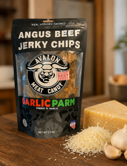 Crispy Thin Garlic Parm
