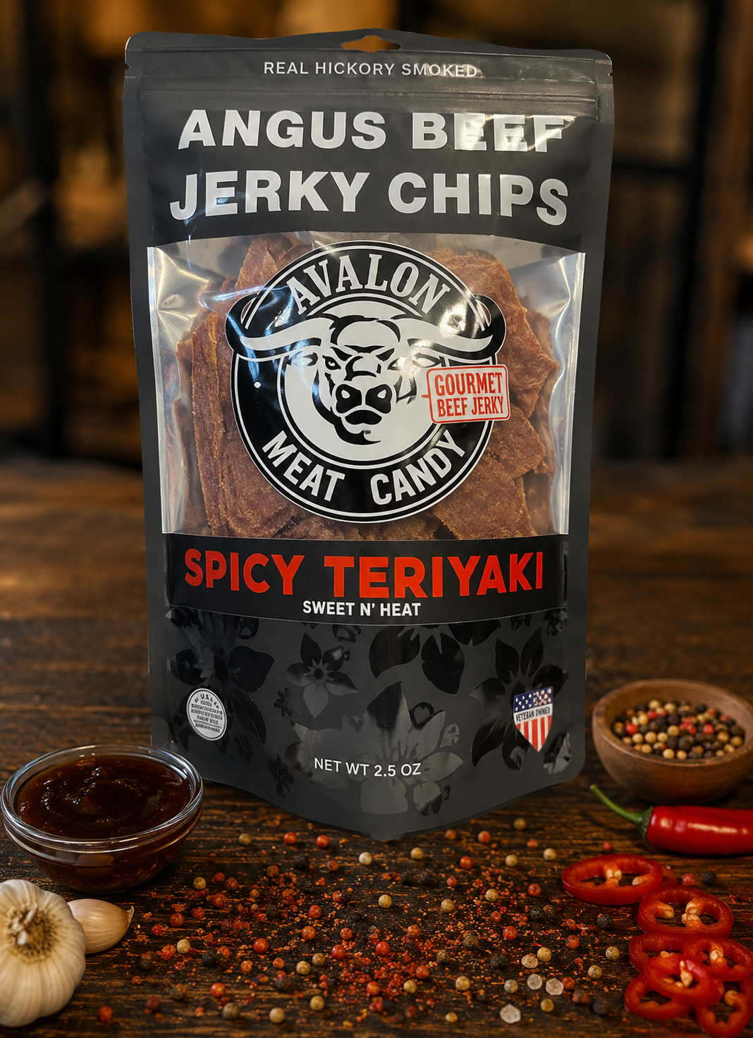 Crispy Thin Spicy Teriyaki